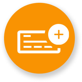 add new product or account icon